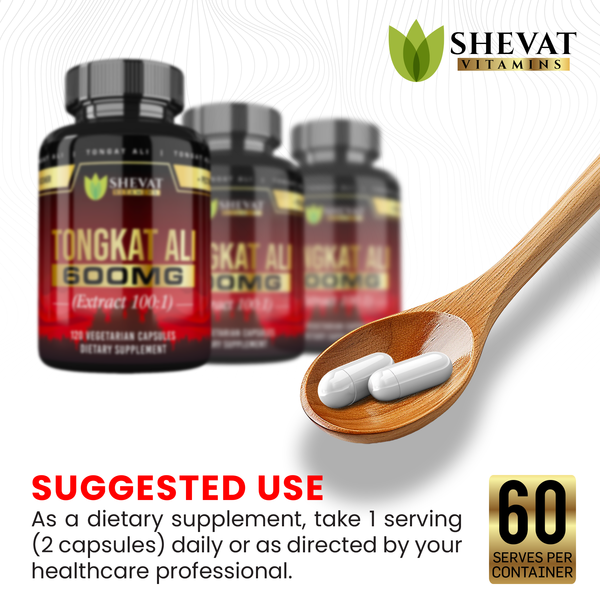 TONGKAT ALI 600MG EXTRACT 1:10