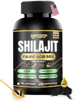 Shevat Pure Himalayan Shilajit Capsules - 3 Bottles Bundle