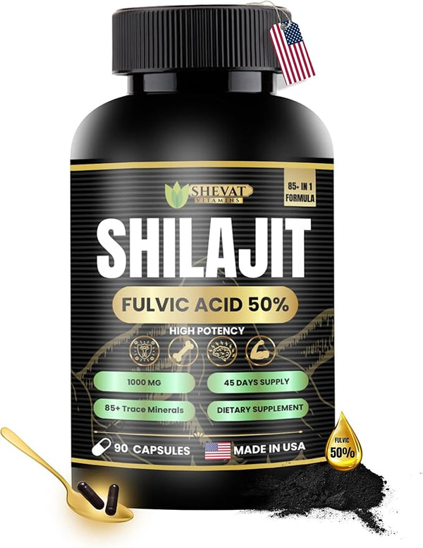 Shevat Pure Himalayan Shilajit Capsules