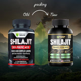 Shevat Pure Himalayan Shilajit Capsules - 3 Bottles Bundle