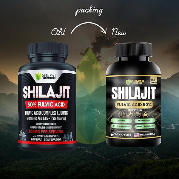 Shevat Pure Himalayan Shilajit Capsules