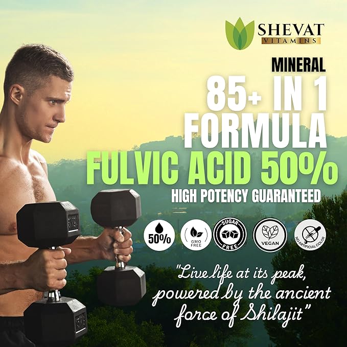 Shevat Pure Himalayan Shilajit Capsules