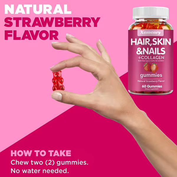 Hair, Skin & Nails Gummies with Biotin