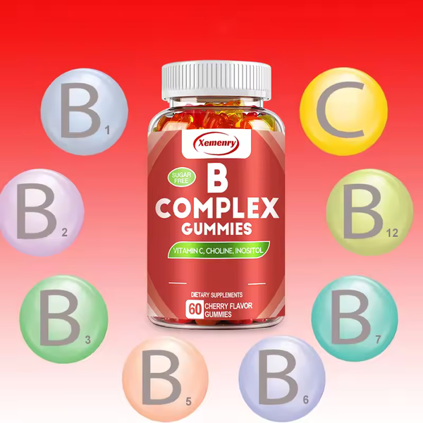 Vitamin B Complex Gummies for Energy & Immunity