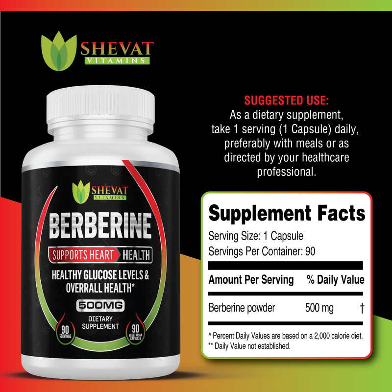 Shevat Vitamins Berberine