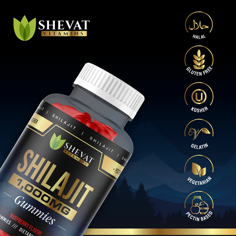 shevat vitamins Shilajit gummies supplement