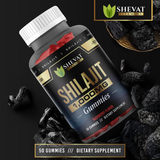 Pure Himalayan Shilajit Capsules 22000mg+ with 50% Fulvic Acid & 85+ Trace Minerals for Energy Performance & Immune Support - Organic Shilajit for Men & Women - Non-GMO Made in The USA - 90 Capsules