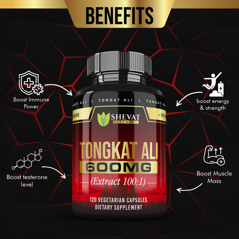 TONGKAT ALI 600MG EXTRACT 1:10