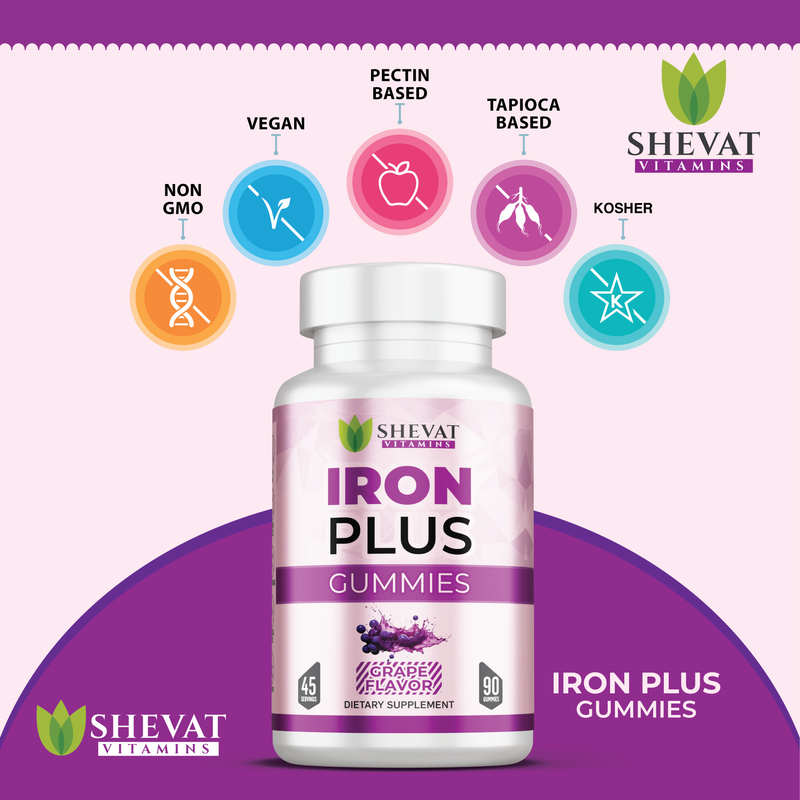 Shevat Vitamins Iron Plus