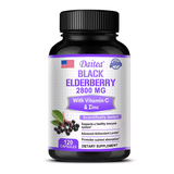 Black Elderberry 2800mg with Vitamin C & Zinc