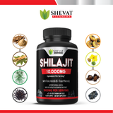 Shevat Vitamins Shilajit Extract 10,000mg