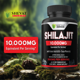 Shevat Vitamins Shilajit Extract 10,000mg