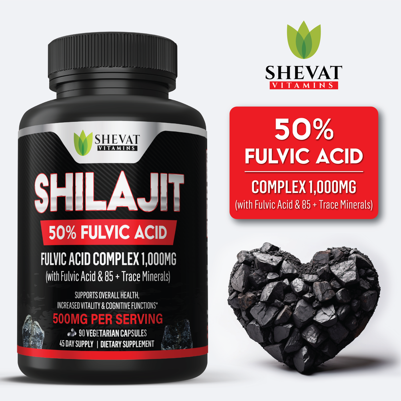 Shevat Vitamins Shilajit Extract 10,000mg